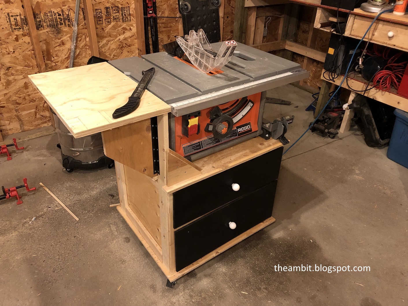 Table Saw Bench
