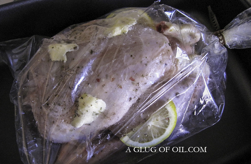 Bag Roasted Chicken A Glug of Oil