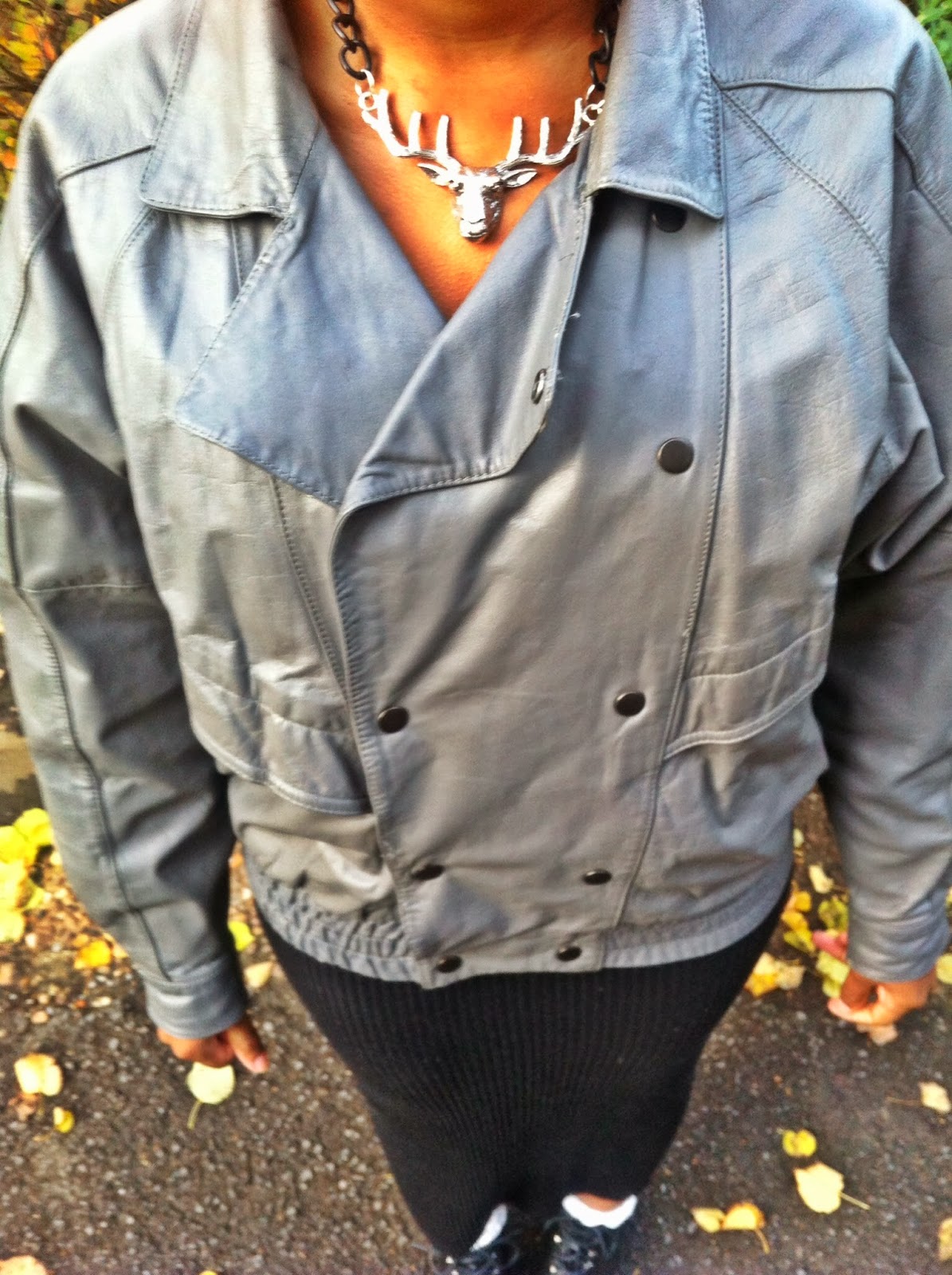 I MUST CONFESS I'M ADDICTED TO FASHION: AND ANOTHER LEATHER JACKET