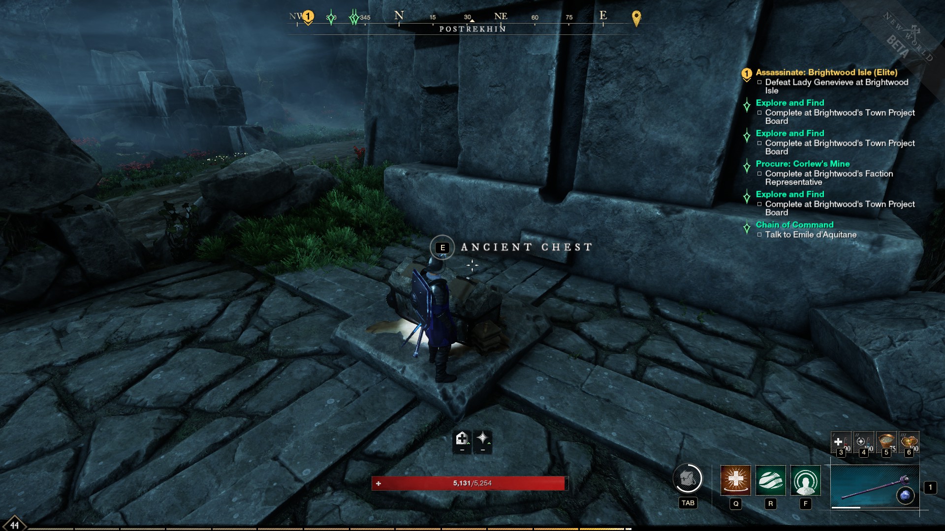 New World Postrekhin chest locations