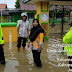 Kapolsek Batang Kota Pantau Wilayah Yang Tergenang Banjir
