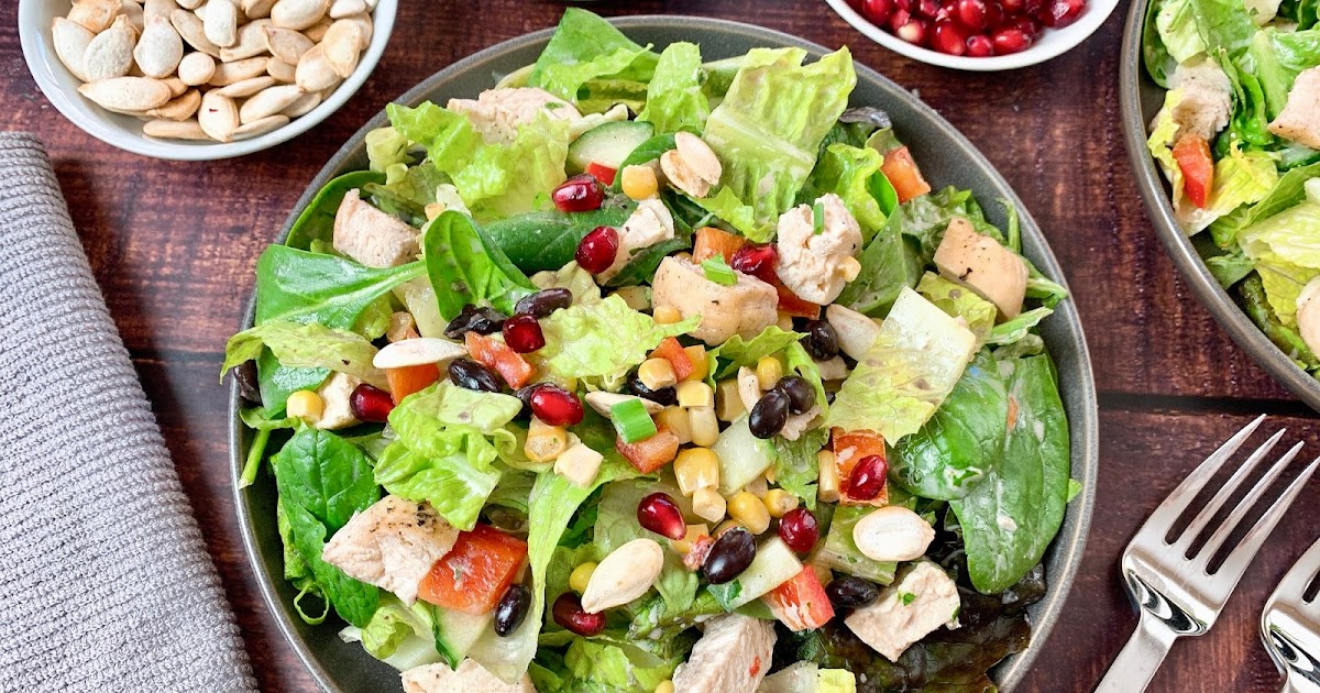Southwest Salad with ChipotleRanch Dressing