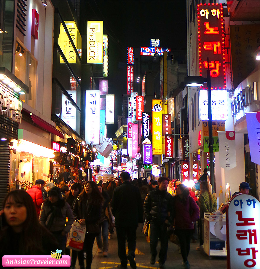 Myeongdong Area in Seoul - An Asian Traveler