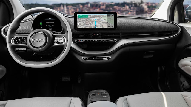 Novo Fiat 500 elétrico 2021 fotos, detalhes e especificações