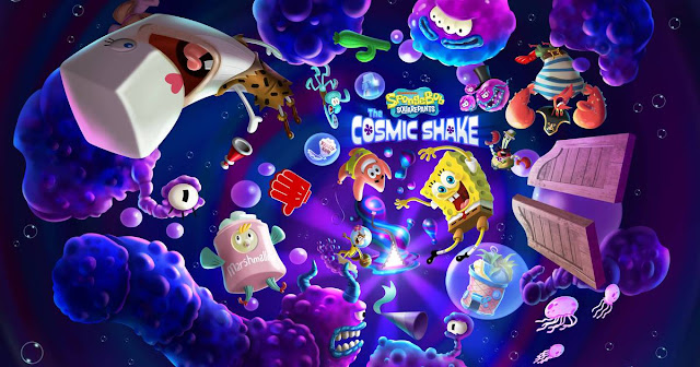 SpongeBob SquarePants: The Cosmic Shake (Switch) tem box art e preço revelados