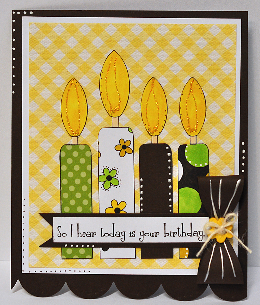 Hand to Paper Birthday Candles