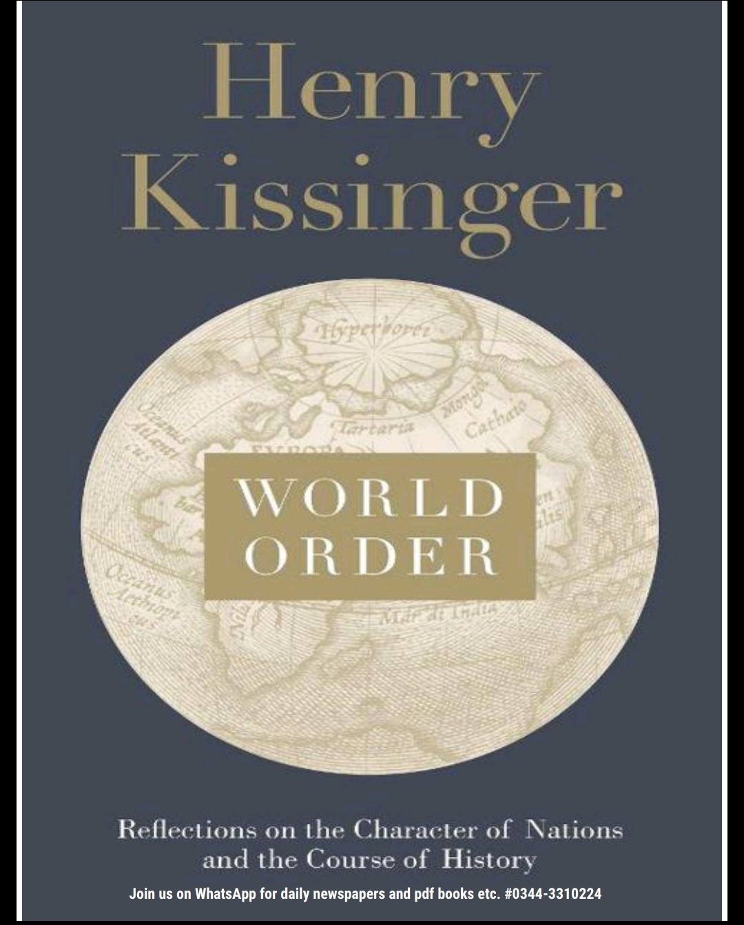 henry kissinger on china pdf download