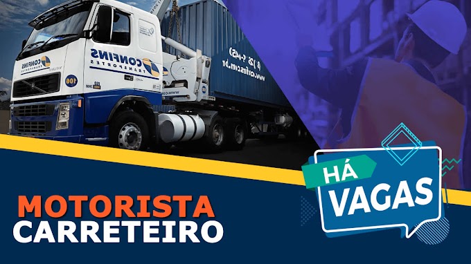 Confins Transportes abre vagas para Motorista Carreteiro