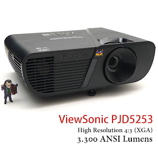 Proyektor ViewSonic PJD5253 Lumens 3300 Second