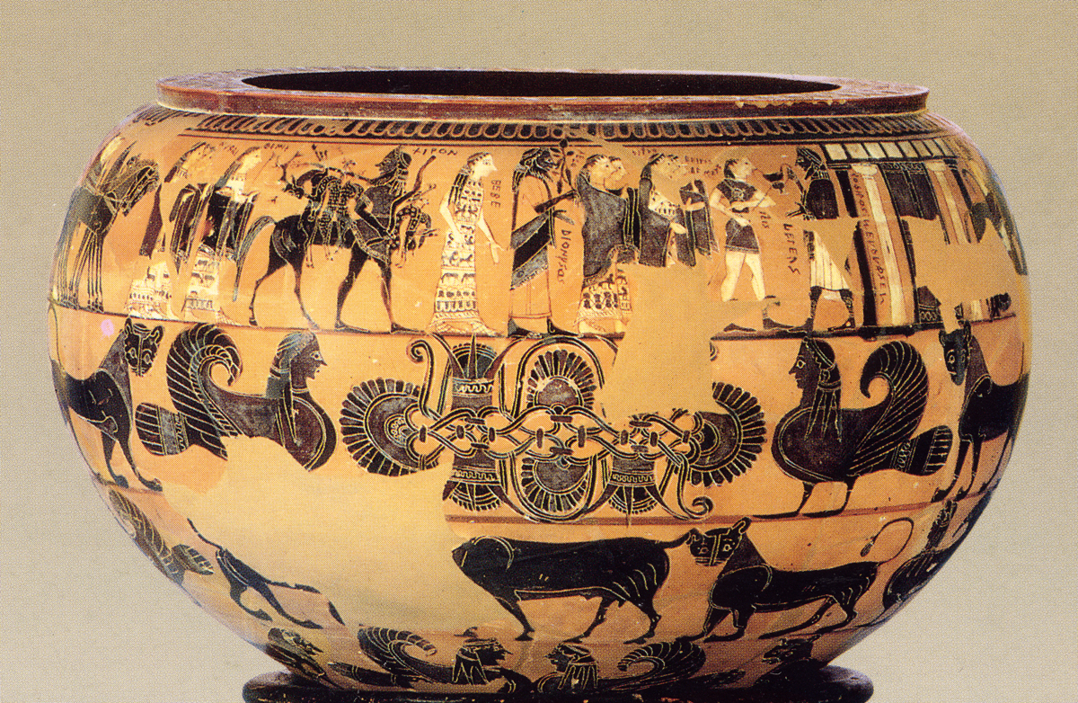 Керамика в древней греции