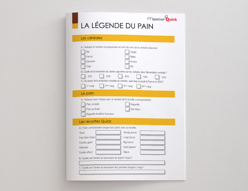 Brochure Samples Pics Brochure Questionnaire