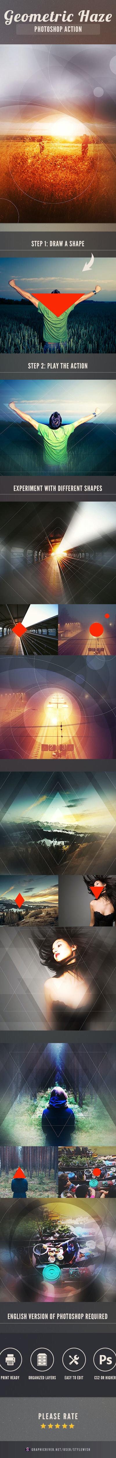 Graphicriver - 11680962 Geometric Haze Photoshop Action 2 PreviewGeometricHaze