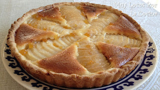 Tarta de Peras y Crema de Almendras