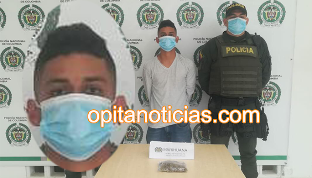 Lo capturaron con marihuana en Pitalito