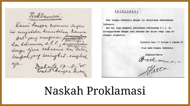 Sejarah Penandatanganan Teks Proklamasi Menjelang Dibacakan Oleh Bung Karno Santos Blog