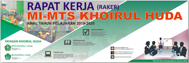 Contoh Desain Banner Rapat Kerja (Raker)