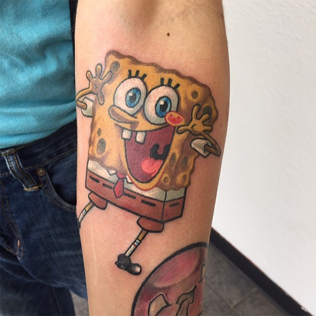 tatuagens do desenho Bob Esponja tatuagens do desenho Bob Esponja