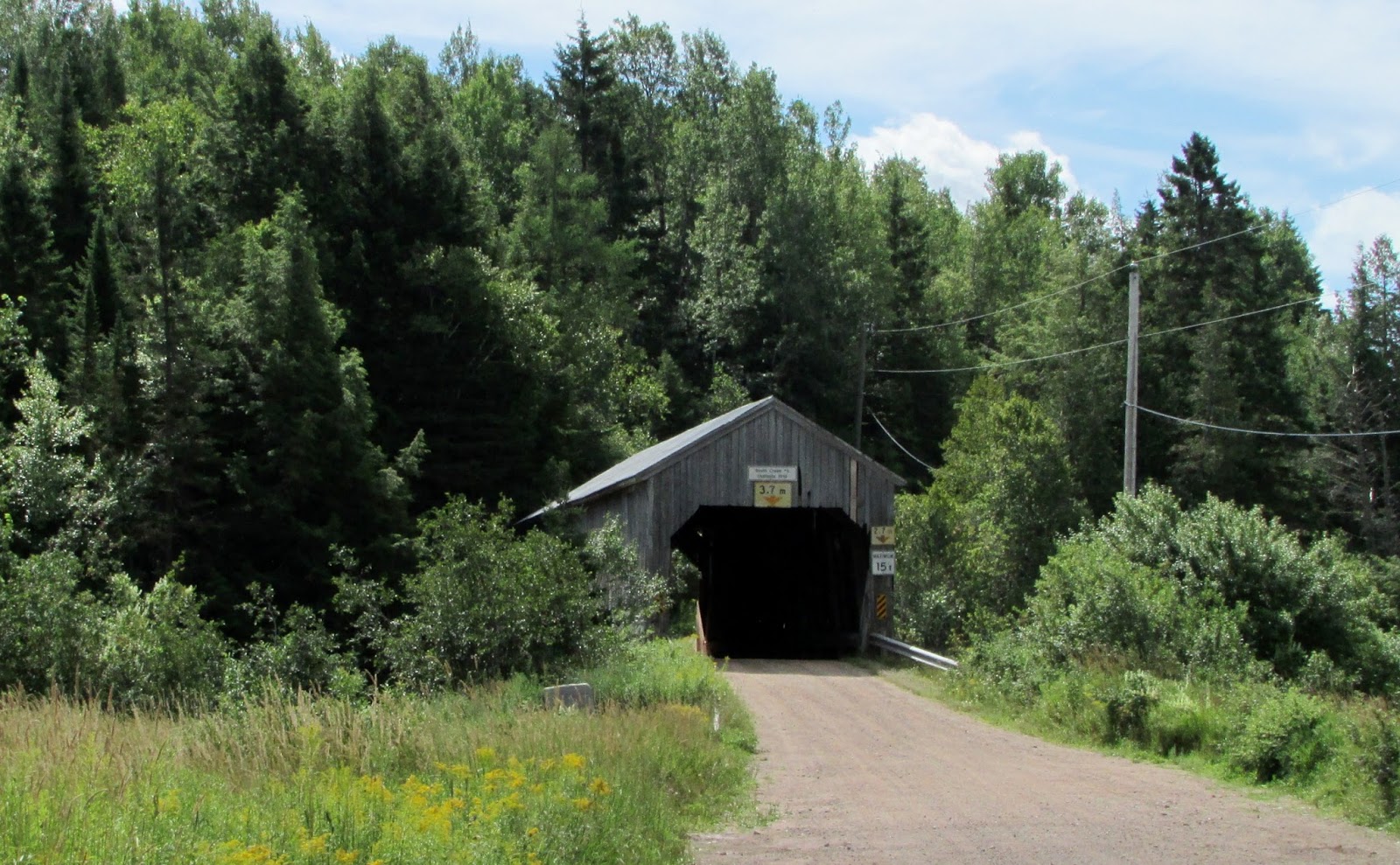 New Brunswick's Covered Bridges Smith Creek No.5 (Oldfields)