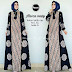 Model Dress Hijab Batik Kombinasi