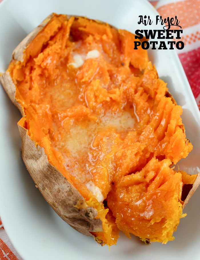 Air Fryer Baked Whole Sweet Potatoes