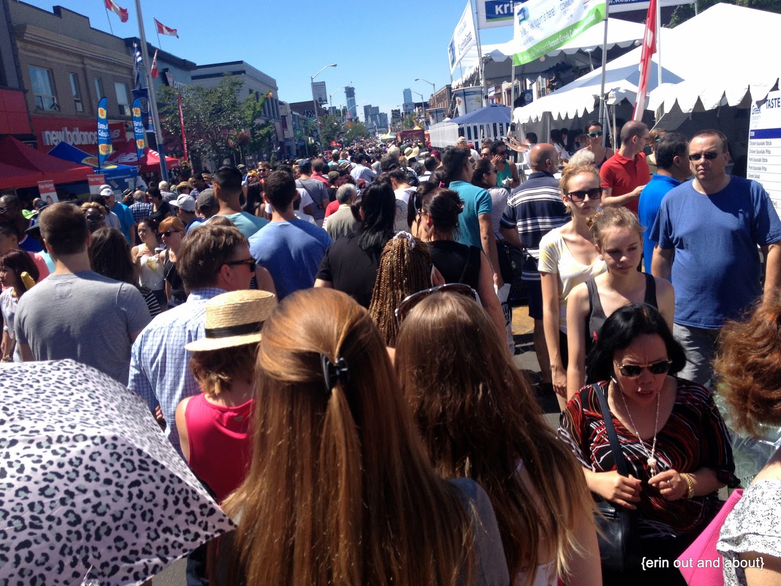 {Erin Out and About} Tasting all the food of the Danforth