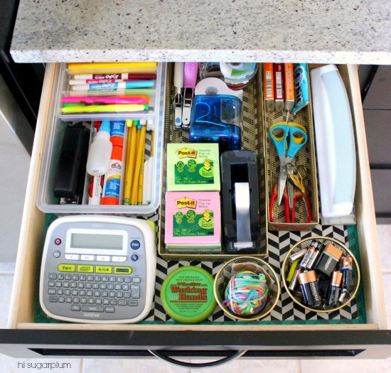 Taming the Junk Drawer! - Organized With Kids