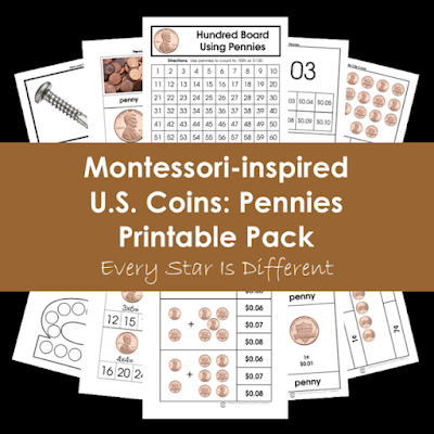 U.S. Coins: Pennies Printable Pack