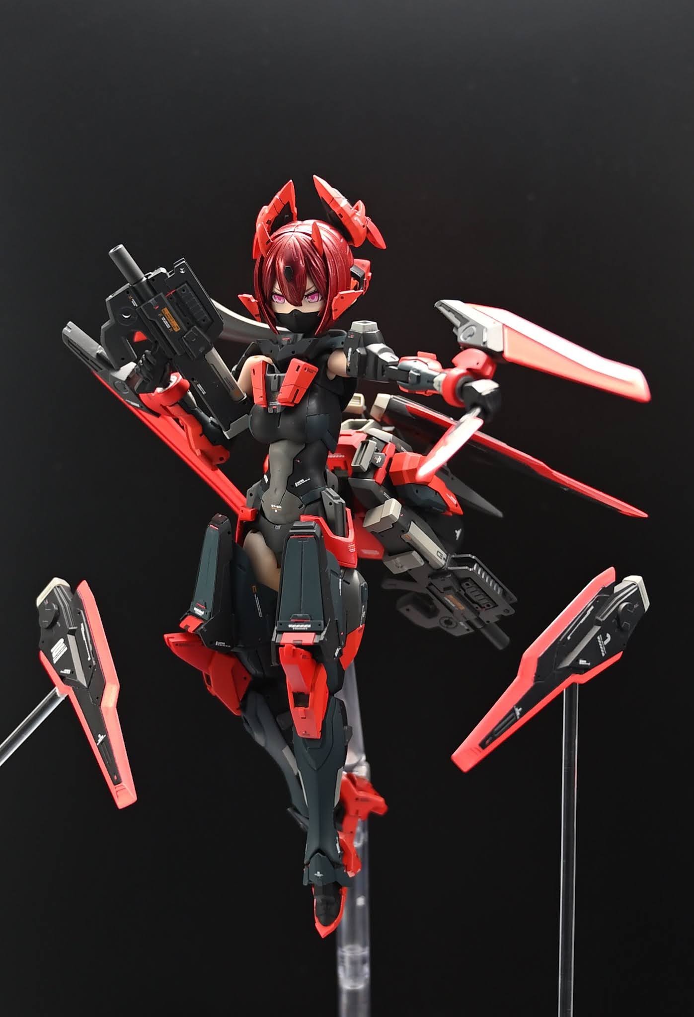 [ Custom ] Megami Device Asra Ninja The HIKAGE by Sim Mecha Girl