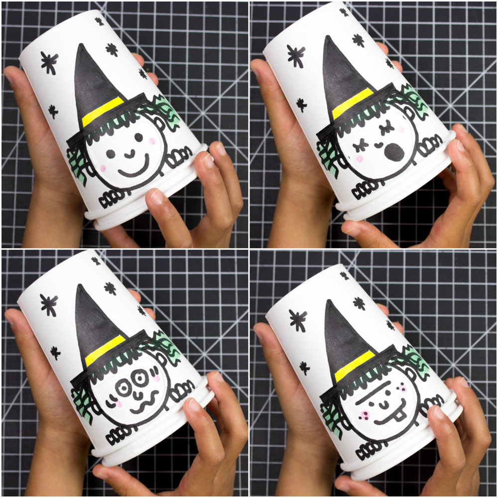 Pink Stripey Socks: Halloween