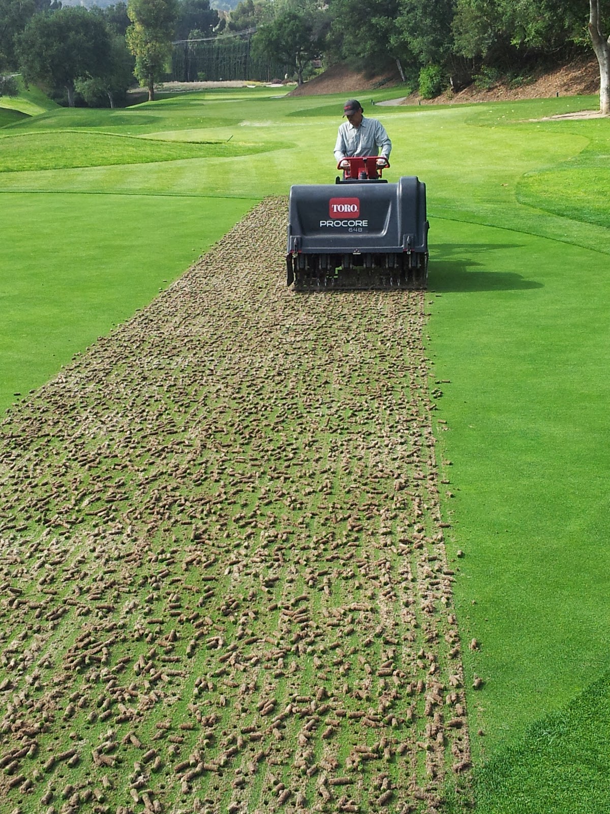 Woodland Hills Country Club Golf Course Maintenance: Aerification Monday Woodland Hills Country Club Golf Course Maintenance: Aerification Monday