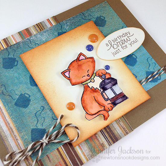 Newton's Nook Designs: Seas the Day Slimline Card by July Guest