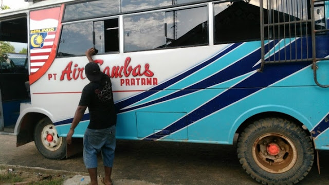 Air Sambas, Bukan Pesawat ini Bus Offroad