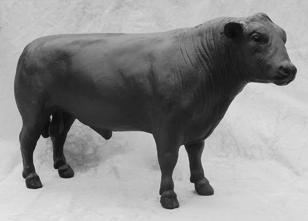 Breyer History Diva The 365 Black Angus Bull Mold