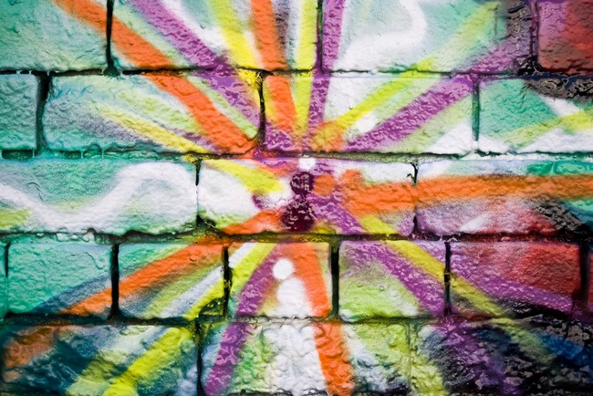 My Foto Search: Brick Wall Art