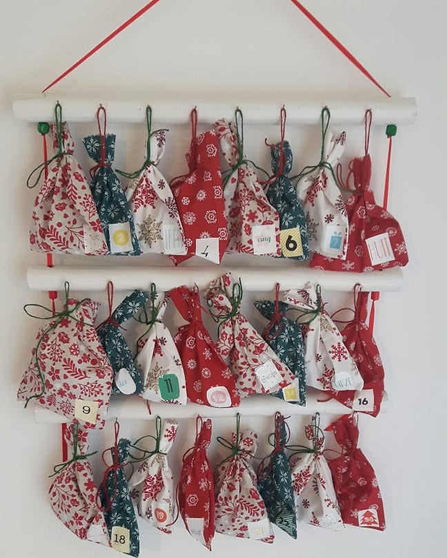 Aureliberty: Calendrier de l'Avent en couture et autres petites décos Aureliberty: Calendrier de l'Avent en couture et autres petites décos