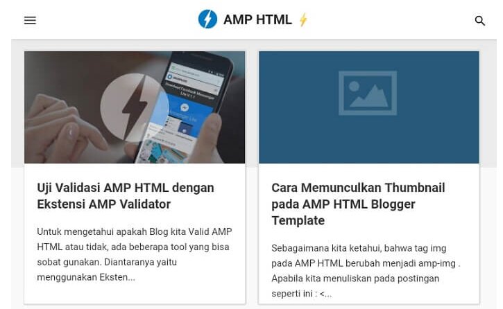 AMP HTML Blogger Template AMP HTML Blogger Template