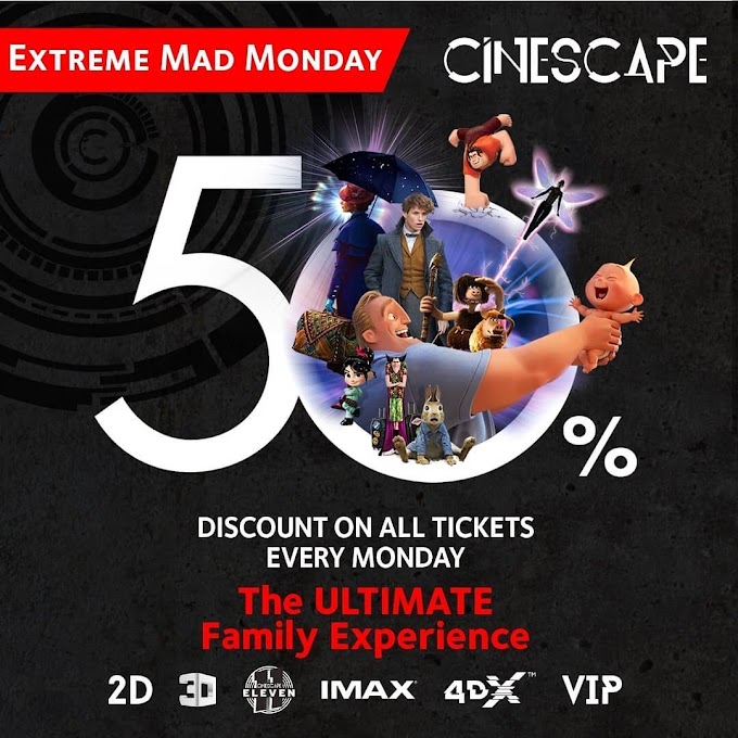 Cinescape Kuwait  - 50% Discount