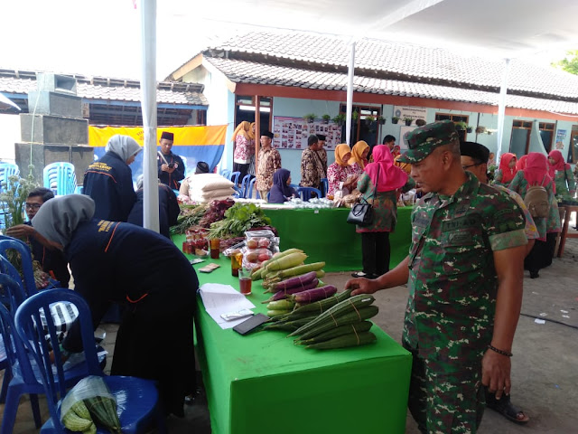 Babinsa Tulung Ikuti Evaluasi Program PKK