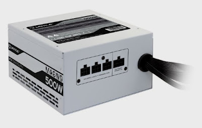 Power supply: UNYKAch Magno White 500 watt semi-modular