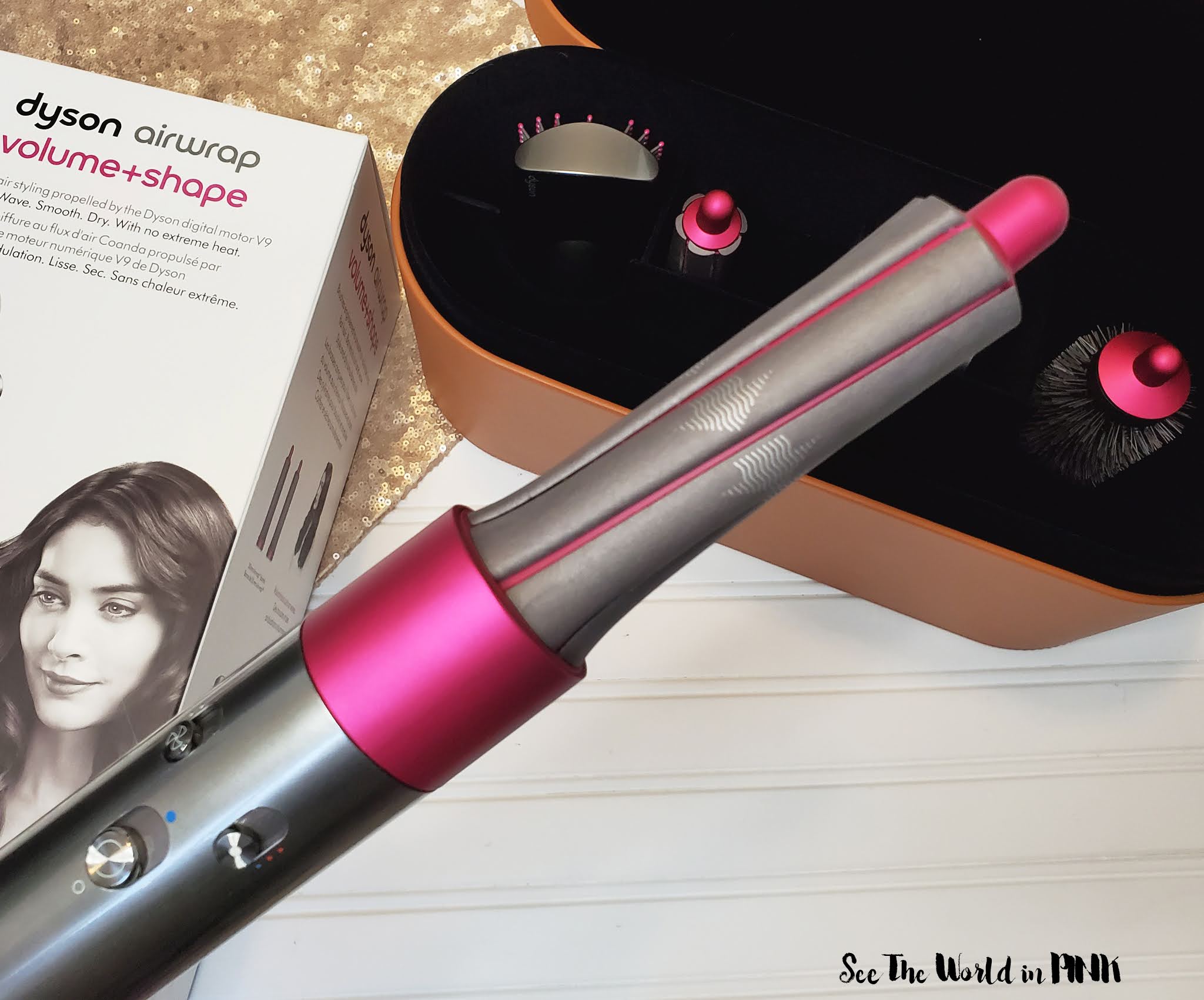 Dyson AirWrap Styler - Volume + Shape Set | See the World in PINK