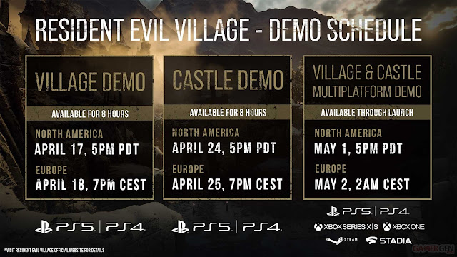 الإعلان عن ديمو جديد للعبة Resident Evil 8 Village و 60 دقيقة كاملة من التجربة داخل عالم اللعبة في هذا الموعد