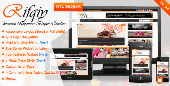 Rifqiy Responsive New and Magazine Blogger template Free Download Rifqiy Premium Blogger template Free Download.