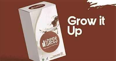 Harga Susu Suplemen Hypergrow Peninggi Badan Resmi Distributor