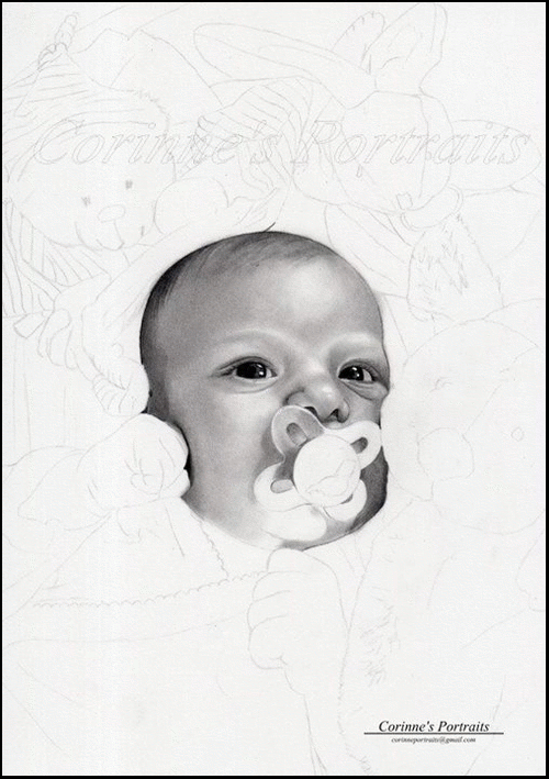 14-Baby-Corinne-Vuillemin-WIP-Color-Drawings-of-Actors-and-Animals-www-designstack-co
