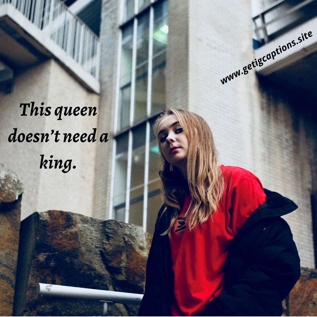 Attitude Queen Captions For Instagram - Daily Quotes