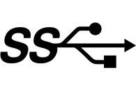 Logotipo de USB de supervelocidad