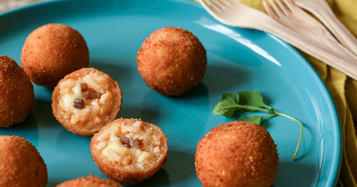 Portal del Barrio de Palermo Receta de arancini sicilianas y un truco para hacerlas de forma