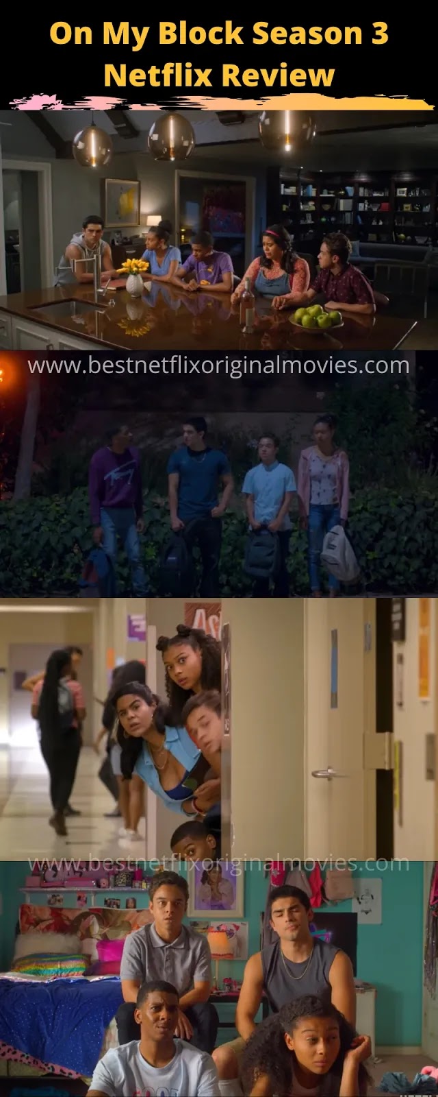 ON MY BLOCKON MY BLOCK CASTON MY BLOCK SEASON 3ON MY BLOCK SEASON 3 NETFLIX REVIEWRUBY AND JASMINE IN {ON MY BLOCK SEASON 3 NETFLIX REVIEW}