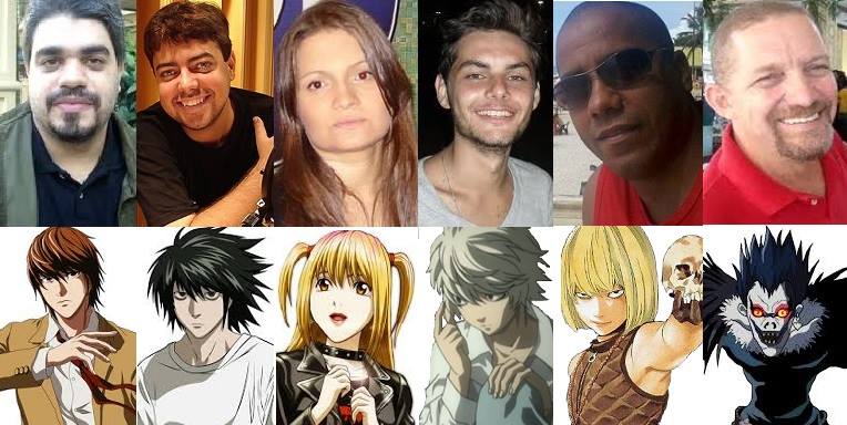 CONHEÇA OS DUBLADORES DO DEATH NOTE 