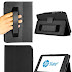 HHI UrbanFlip Stand Case For HP Slate 7 Case Cover (with Elastic Hand Strap and Stylus Pen Holder)